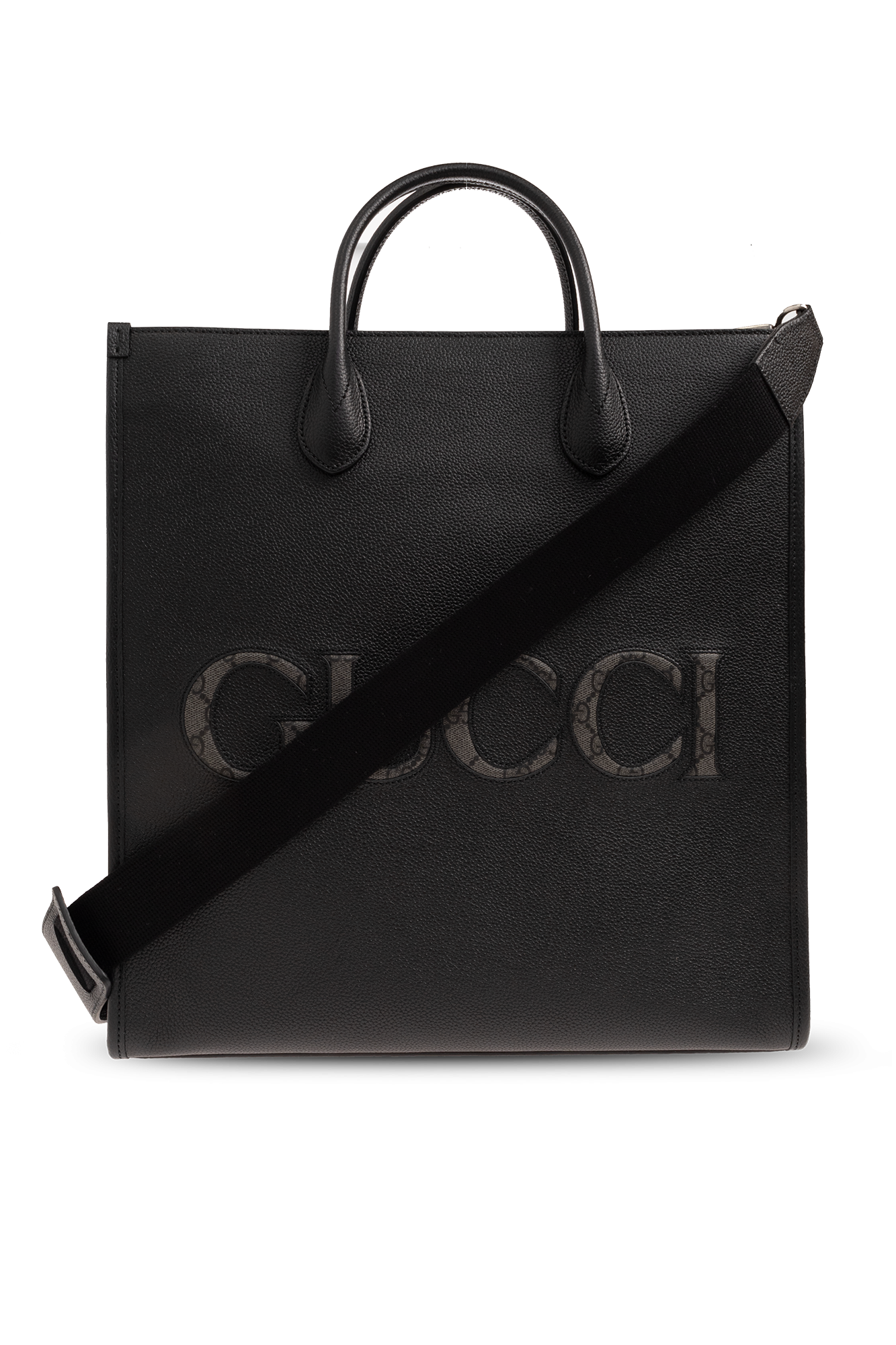 Schwarz Shopper bag with logo Gucci Vitkac Germany